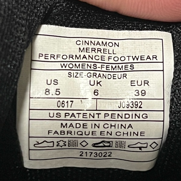 Merrell Brown and Red Hiking Shoes-8.5-EUC - Picture 3 of 6